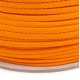 Fashion cord Ø 4mm Radiant Orange